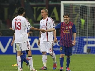 "Barselona" - "Milan" 2:2 - VİDEO